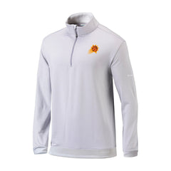 Columbia Phoenix Suns Omni-Wick Even Lie Quarter-Zip Top Gray/White