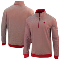 Columbia Miami Heat Omni-Wick Even Lie Quarter-Zip Top Red