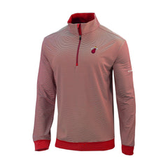 Columbia Miami Heat Omni-Wick Even Lie Quarter-Zip Top Red