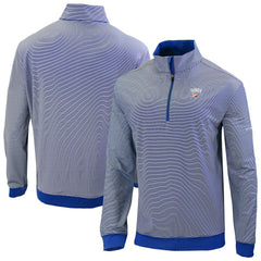 Columbia Oklahoma City Thunder Omni-Wick Even Lie Quarter-Zip Top Blue