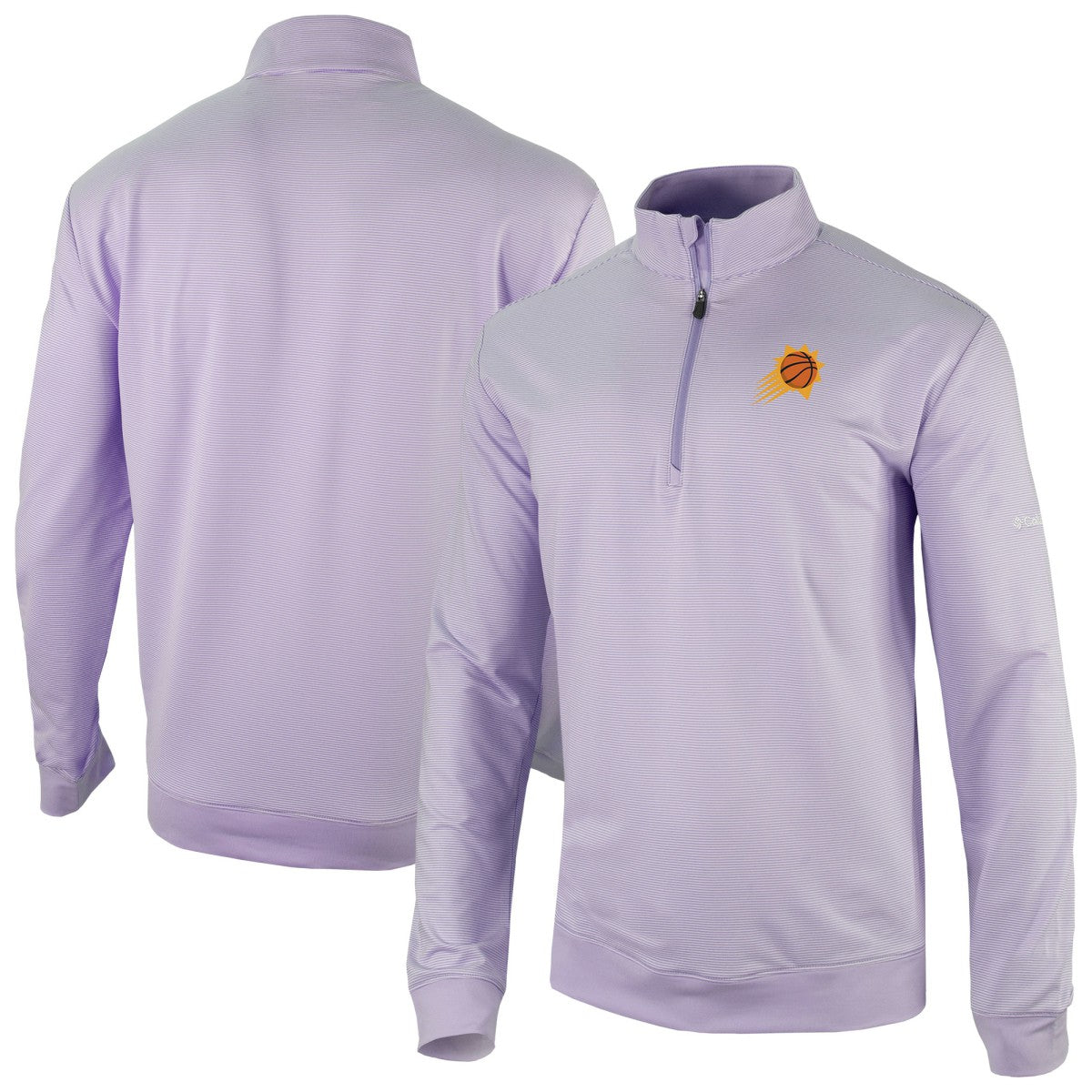 Columbia Phoenix Suns Omni-Wick Even Lie Quarter-Zip Top Purple