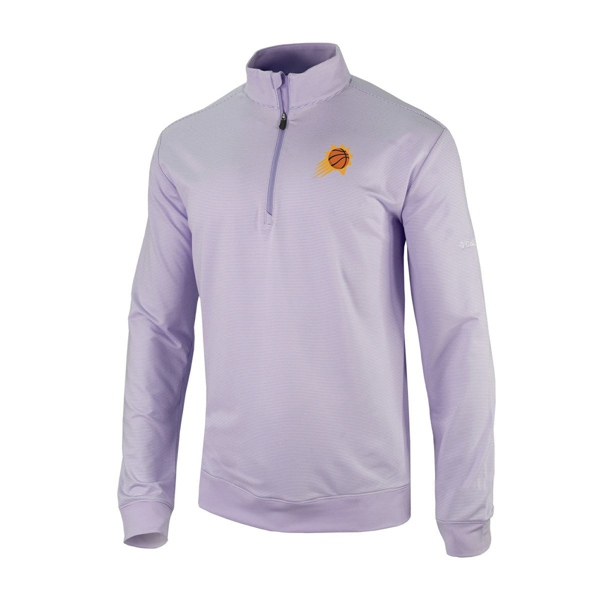Columbia Phoenix Suns Omni-Wick Even Lie Quarter-Zip Top Purple