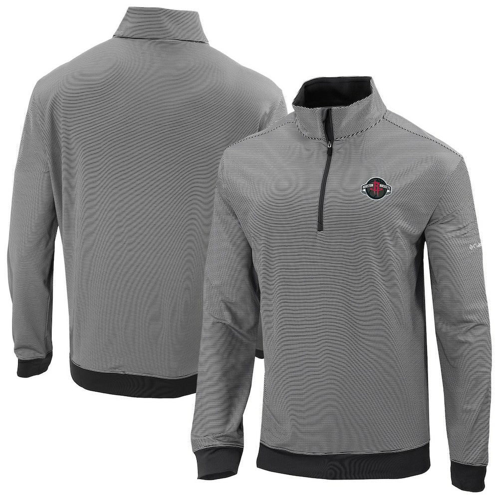 Columbia Houston Rockets Omni-Wick Even Lie Quarter-Zip Top Black