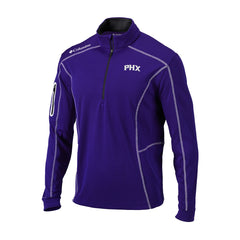 Columbia Phoenix Suns Omni-Wick Shotgun Quarter-Zip Jacket Purple