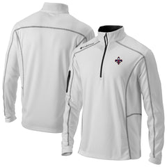Columbia New Orleans Pelicans Omni-Wick Shotgun Quarter-Zip Jacket White