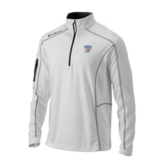 Columbia Oklahoma City Thunder Omni-Wick Shotgun Quarter-Zip Jacket White