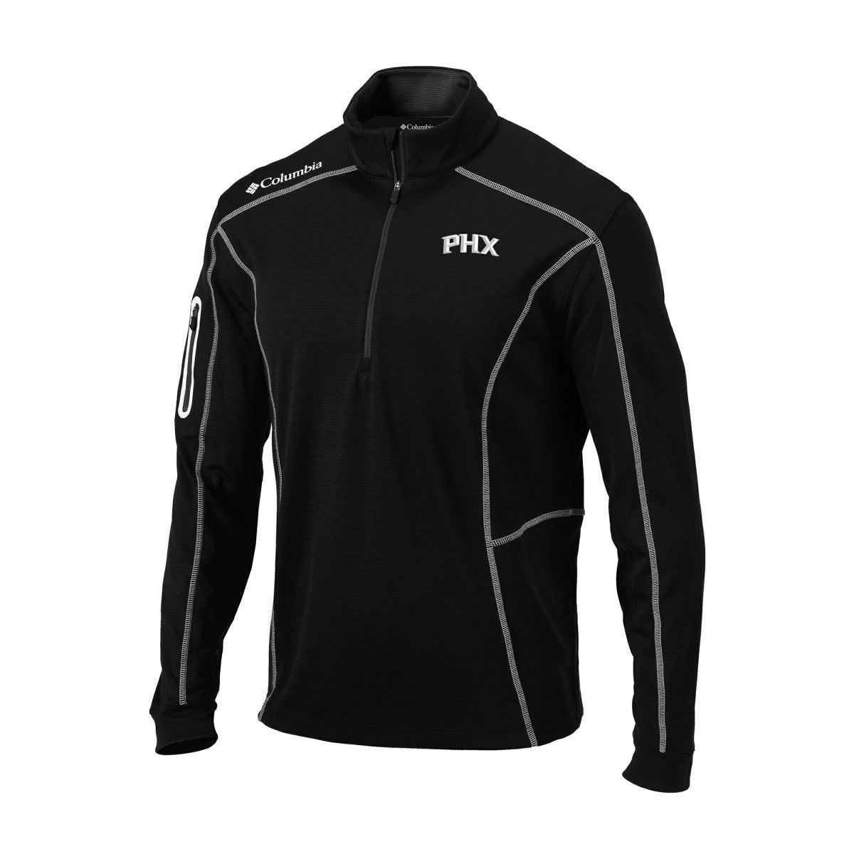 Columbia Phoenix Suns Omni-Wick Shotgun Quarter-Zip Jacket Black