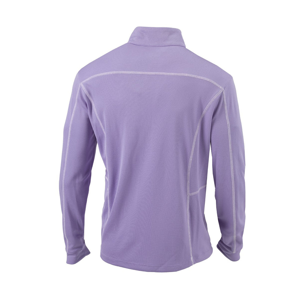 Columbia Los Angeles Lakers Omni-Wick Shotgun Quarter-Zip Jacket Purple