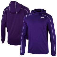 Columbia Phoenix Suns Omni-Wick Shotgun Pullover Hoodie Purple