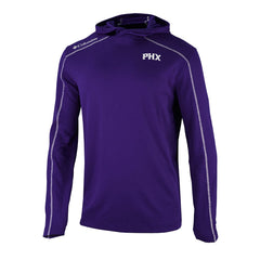 Columbia Phoenix Suns Omni-Wick Shotgun Pullover Hoodie Purple