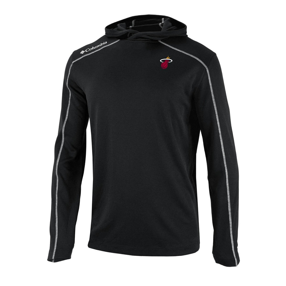 Columbia Miami Heat Omni-Wick Shotgun Pullover Hoodie Black