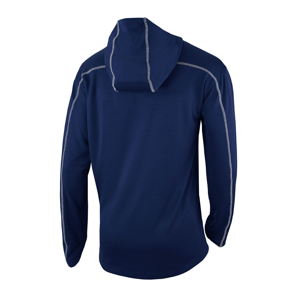 Columbia Minnesota Timberwolves Omni-Wick Shotgun Pullover Hoodie Navy