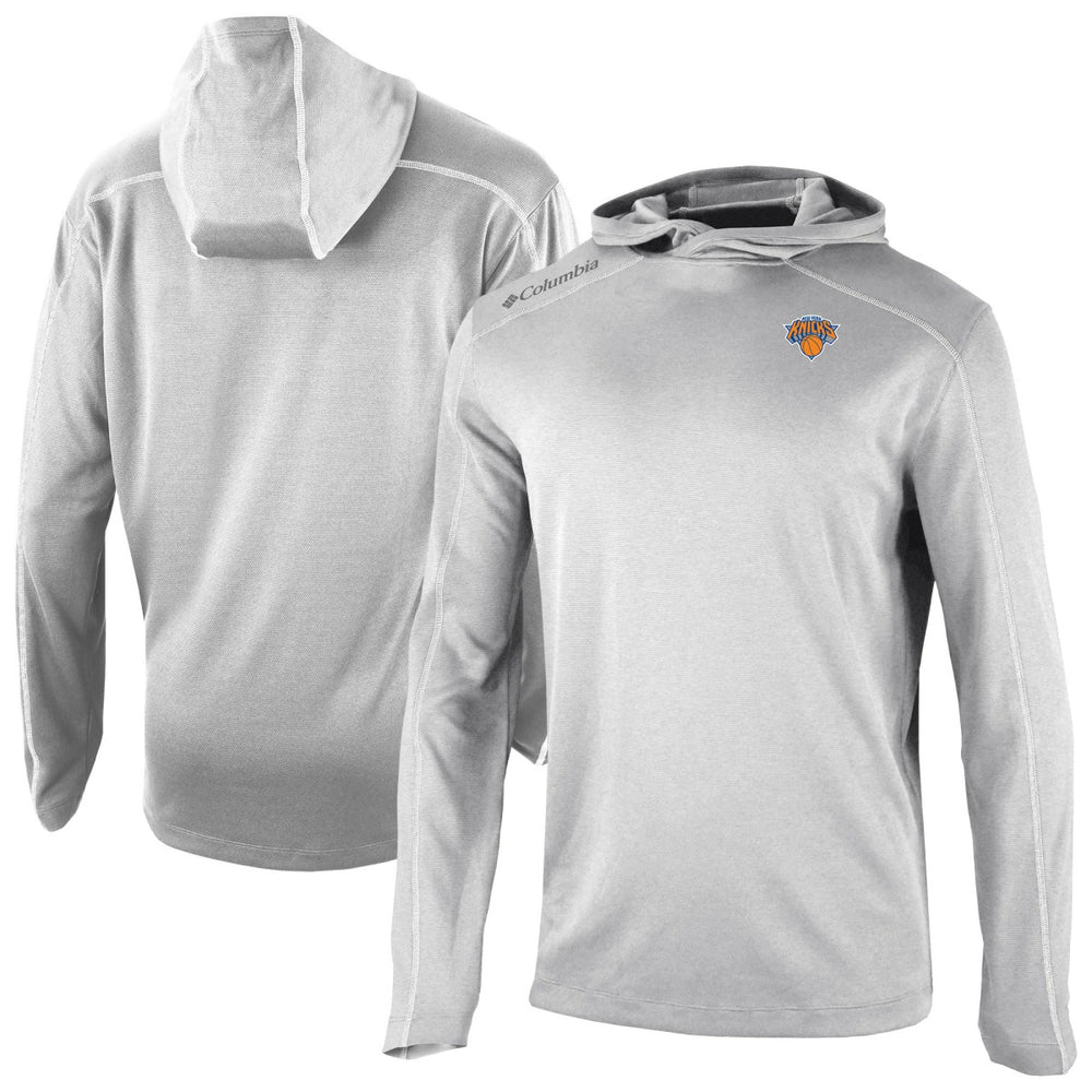 Columbia New York Knicks Omni-Wick Shotgun Pullover Hoodie Gray