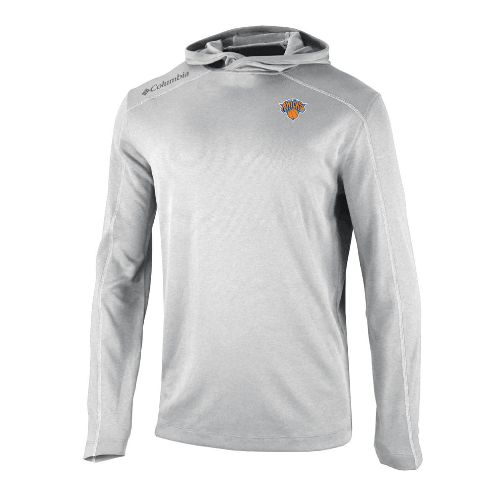 Columbia New York Knicks Omni-Wick Shotgun Pullover Hoodie Gray