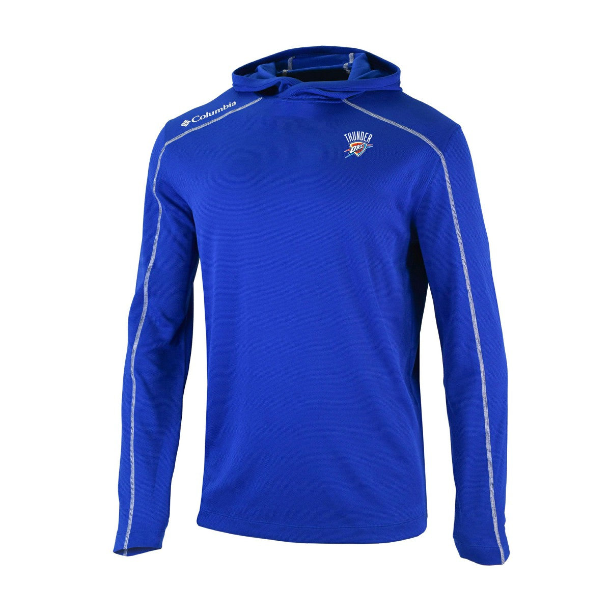 Columbia Oklahoma City Thunder Omni-Wick Shotgun Pullover Hoodie Blue