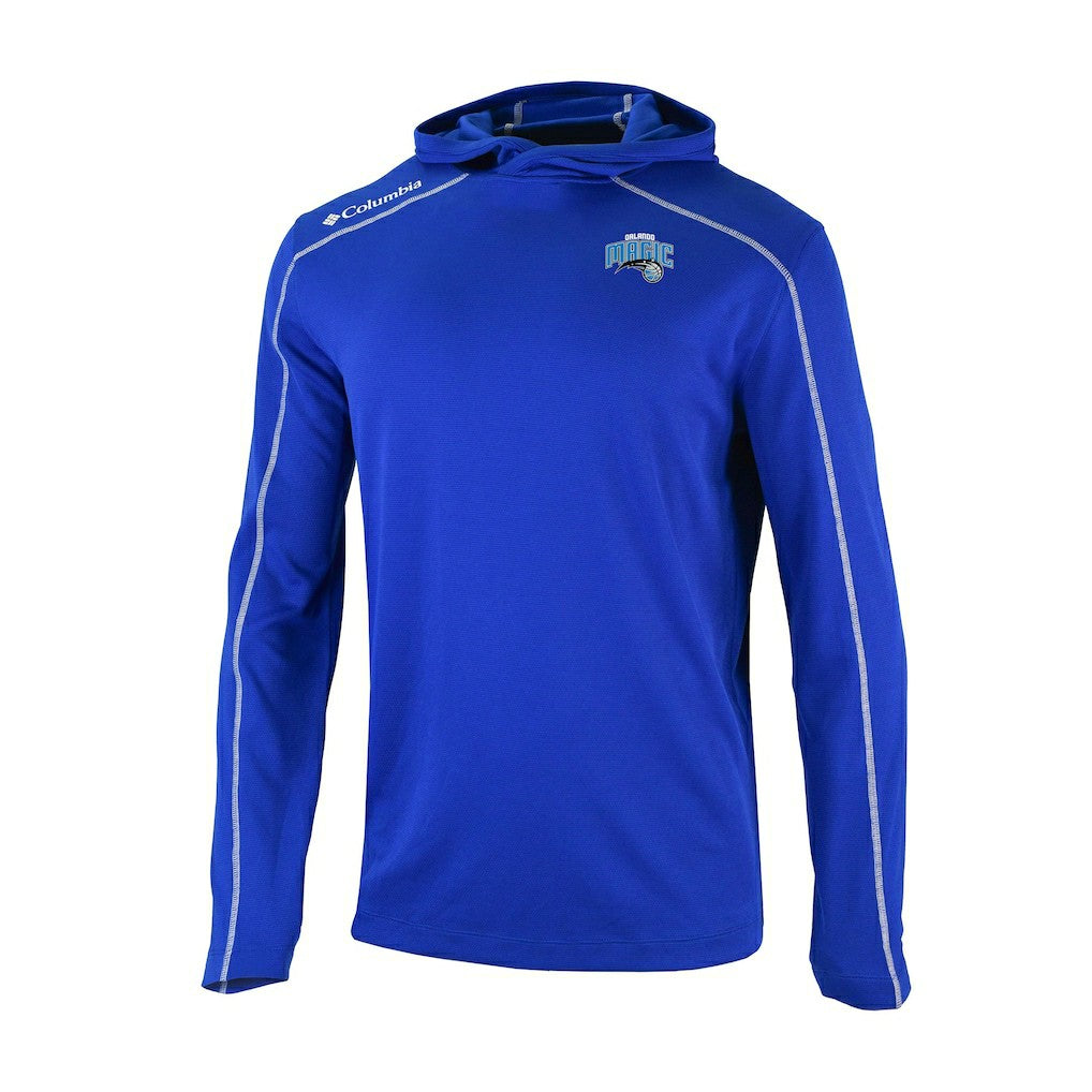 Columbia Orlando Magic Omni-Wick Shotgun Pullover Hoodie Blue