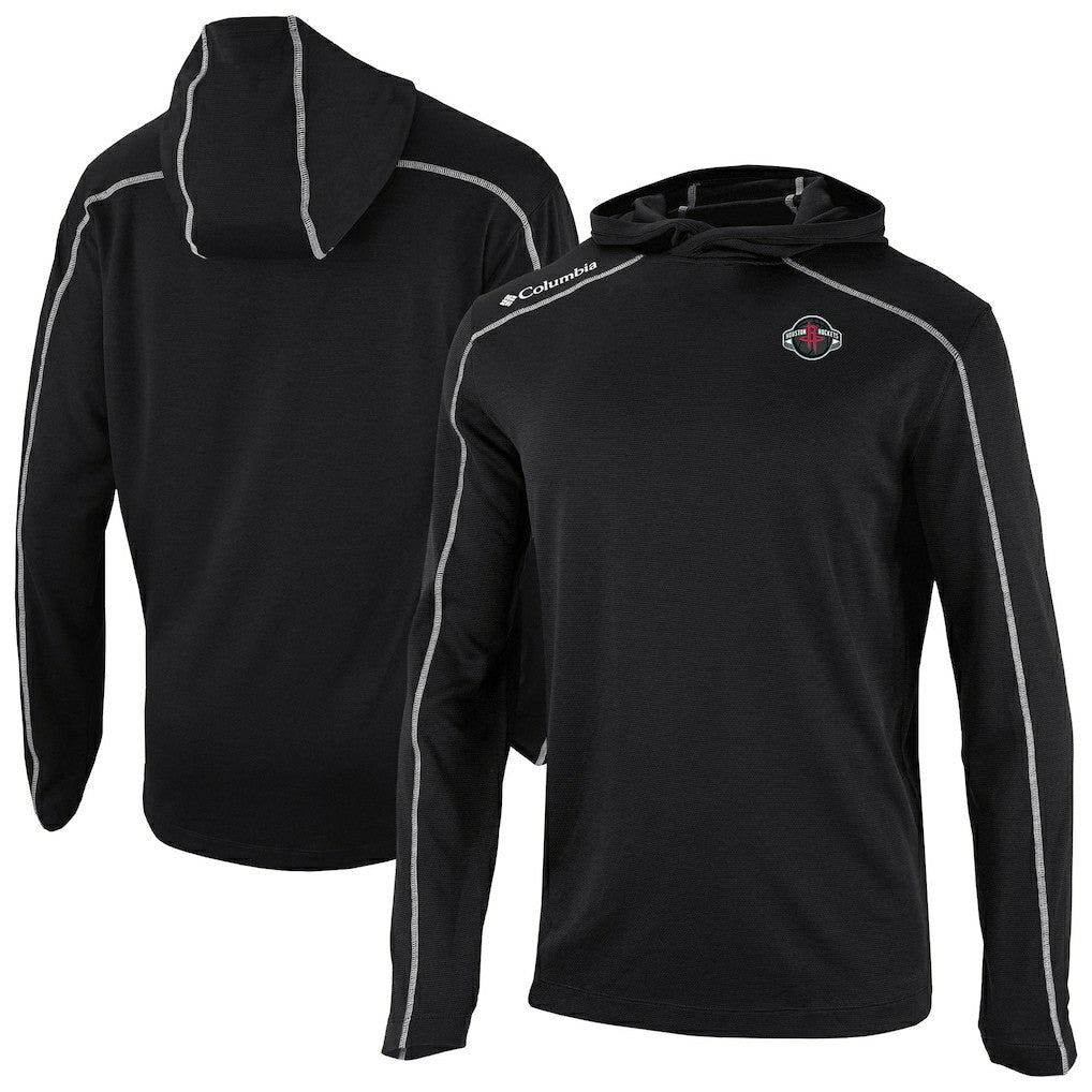 Columbia Houston Rockets Omni-Wick Shotgun Pullover Hoodie Black