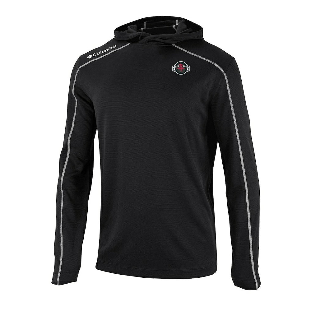 Columbia Houston Rockets Omni-Wick Shotgun Pullover Hoodie Black