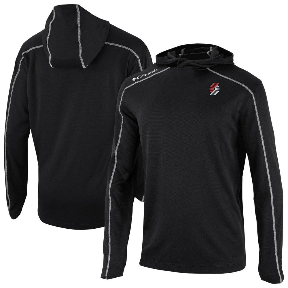 Columbia Portland Trail Blazers Omni-Wick Shotgun Pullover Hoodie Black