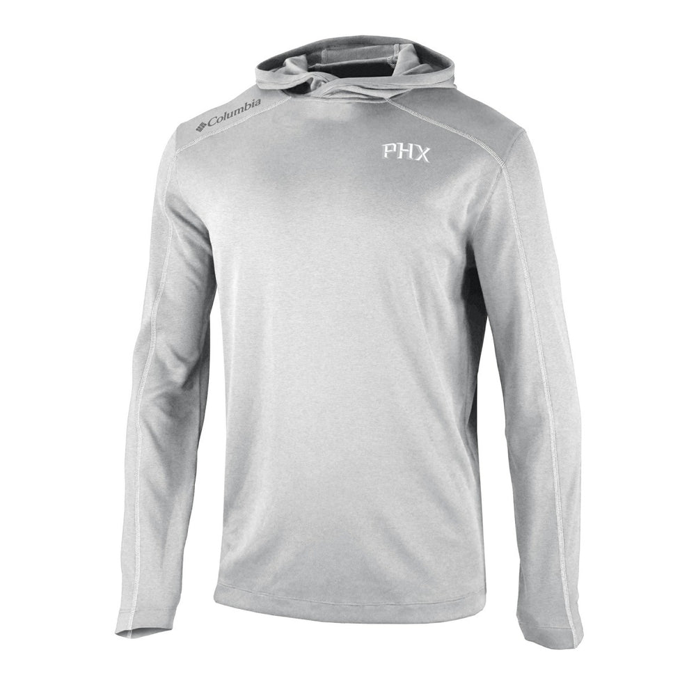 Columbia Phoenix Suns Omni-Wick Shotgun Pullover Hoodie Gray