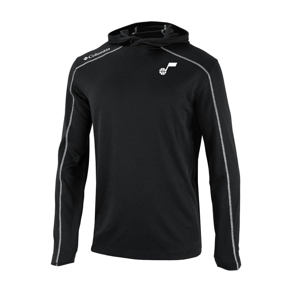 Columbia Utah Jazz Omni-Wick Shotgun Pullover Hoodie Black
