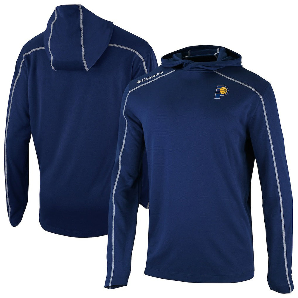 Columbia Indiana Pacers Omni-Wick Shotgun Pullover Hoodie Navy