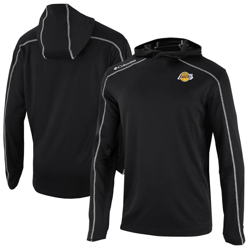 Columbia Los Angeles Lakers Omni-Wick Shotgun Pullover Hoodie Black