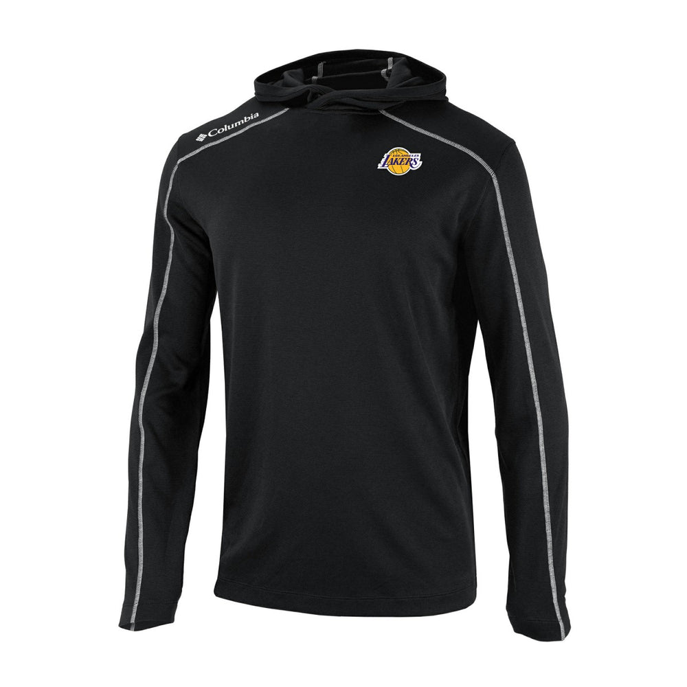 Columbia Los Angeles Lakers Omni-Wick Shotgun Pullover Hoodie Black