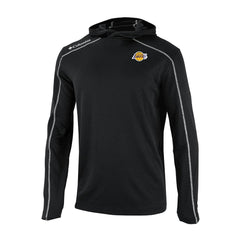Columbia Los Angeles Lakers Omni-Wick Shotgun Pullover Hoodie Black