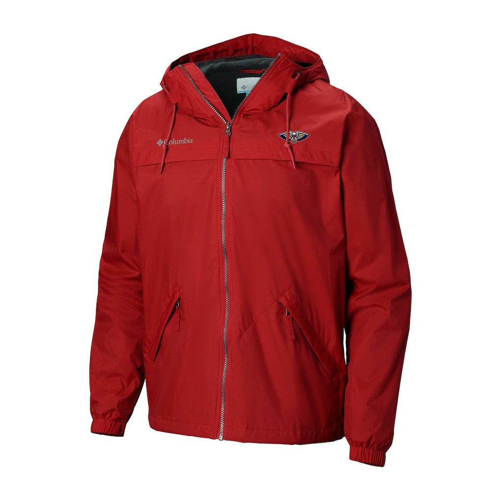 Columbia New Orleans Pelicans Oroville Creek Lined Full-Zip Jacket Red