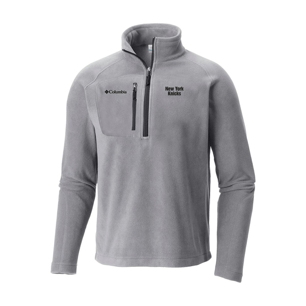 Columbia New York Knicks Fast Trek III Half-Zip Fleece Pullover Gray