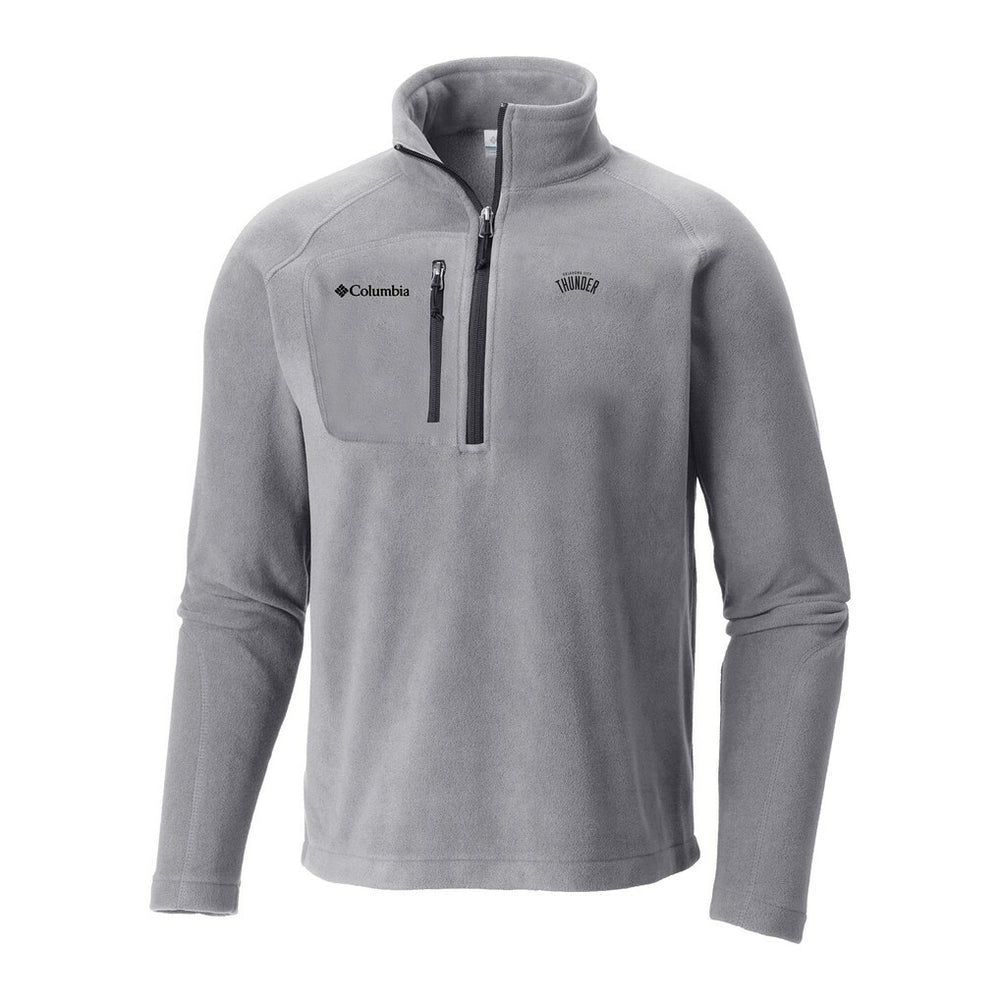 Columbia Oklahoma City Thunder Fast Trek III Half-Zip Fleece Pullover Gray