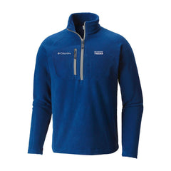 Columbia Philadelphia 76ers Fast Trek III Half-Zip Fleece Pullover Blue