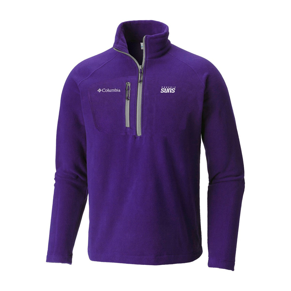 Columbia Phoenix Suns Fast Trek III Half-Zip Fleece Pullover Purple
