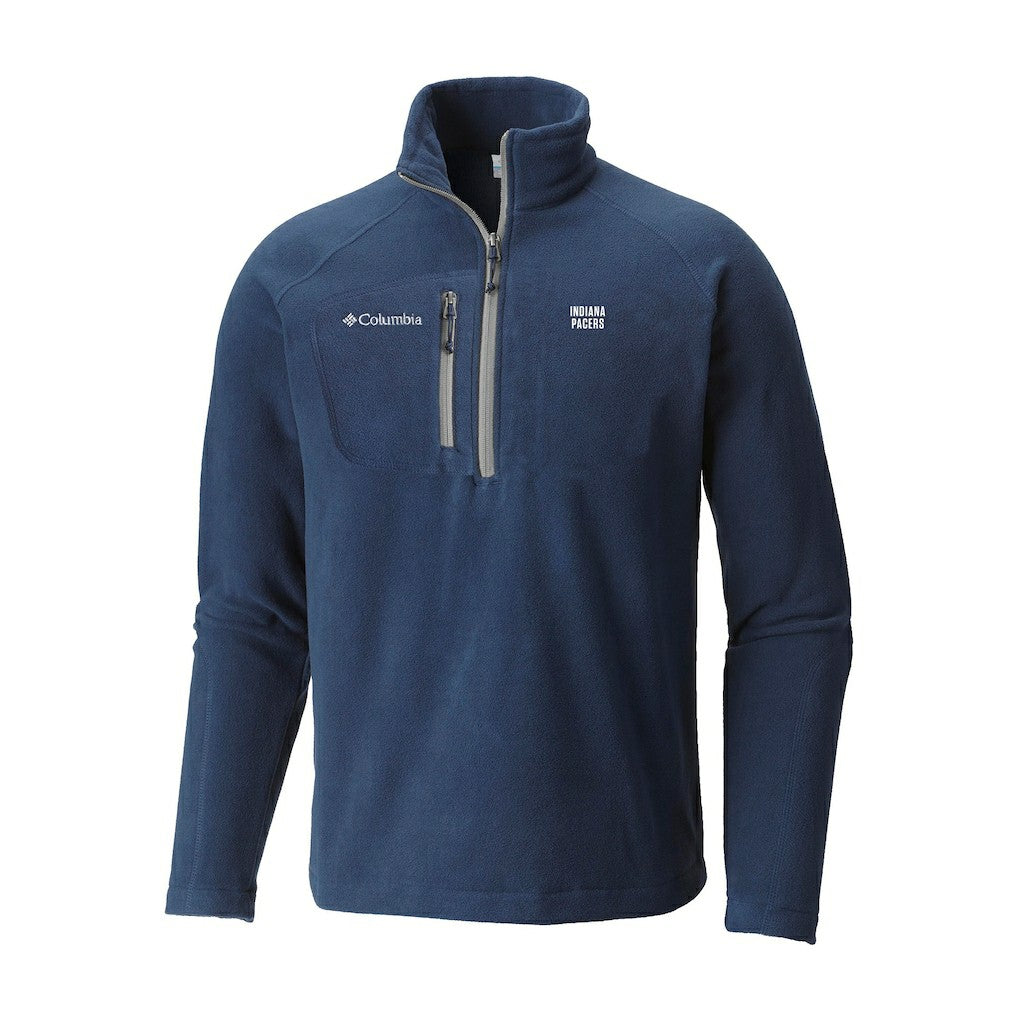 Columbia Indiana Pacers Fast Trek III Half-Zip Fleece Pullover Navy