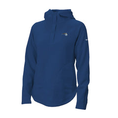 Columbia Orlando Magic Women's Sweater Weather Quarter-Snap Hoodie Blue