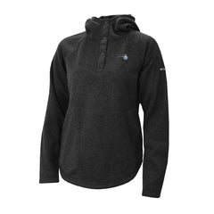 Columbia Orlando Magic Women's Sweater Weather Quarter-Snap Hoodie Black