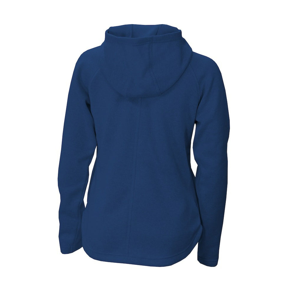 Columbia Philadelphia 76ers Women's Sweater Weather Quarter-Snap Hoodie Blue