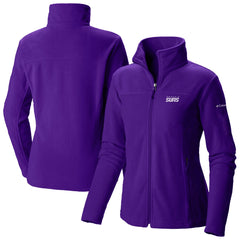 Columbia Phoenix Suns Women's Give & Go II Fleece Full-Zip Jacket Purple