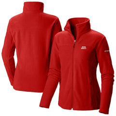 Columbia Houston Rockets Women's Give & Go II Fleece Full-Zip Jacket Red