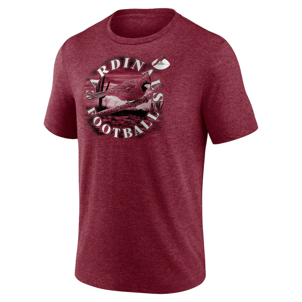 Arizona Cardinals Sporting Chance Tri-Blend T-Shirt - Cardinal - NFL