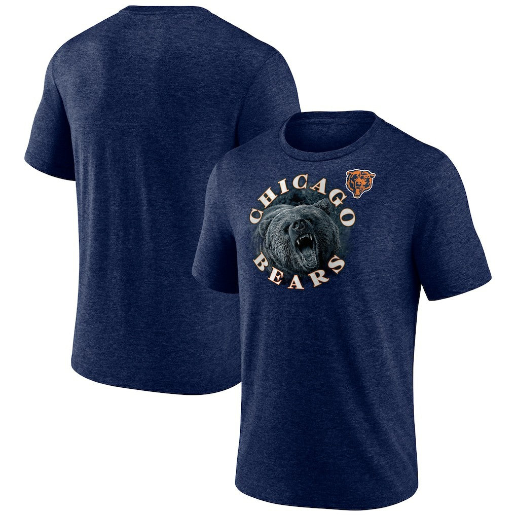 Chicago Bears Sporting Chance Tri-Blend T-Shirt - Navy - NFL