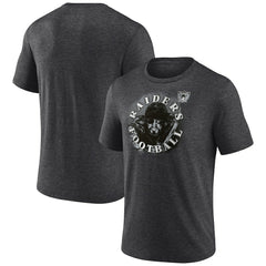 Las Vegas Raiders Sporting Chance Tri-Blend T-Shirt - Charcoal - NFL
