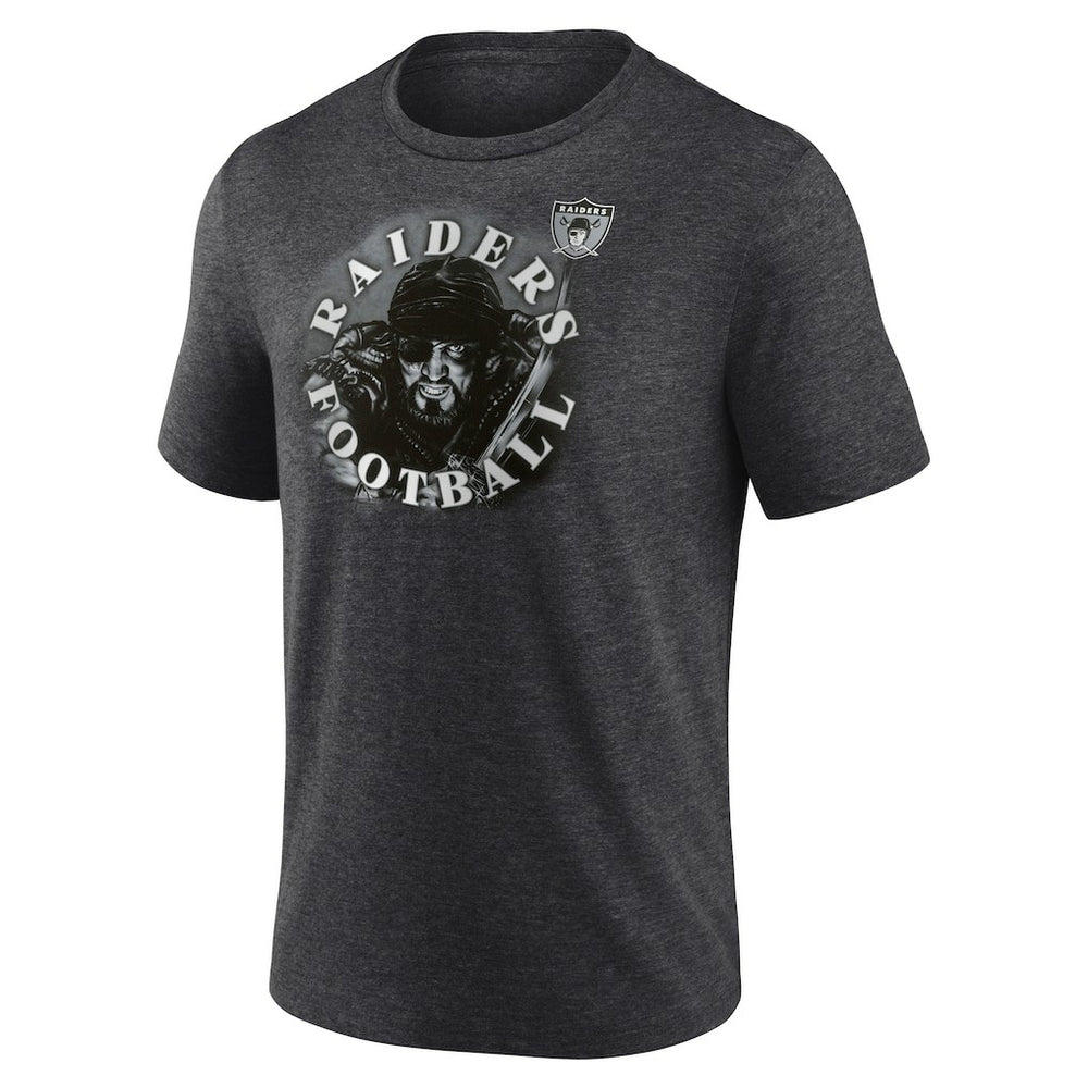 Las Vegas Raiders Sporting Chance Tri-Blend T-Shirt - Charcoal - NFL