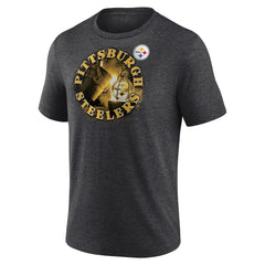 Pittsburgh Steelers Sporting Chance Tri-Blend T-Shirt - Charcoal - NFL