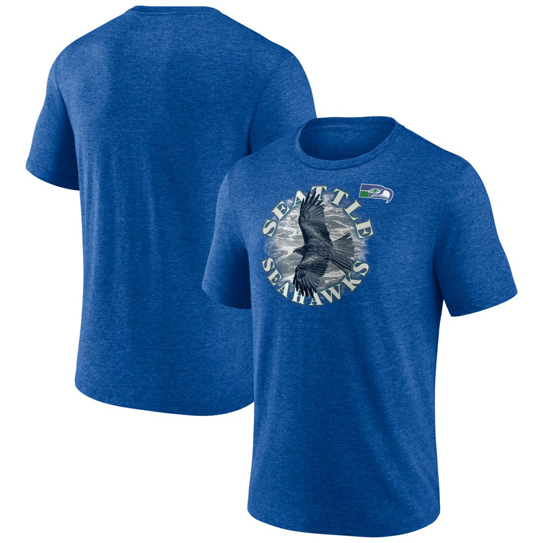 Seattle Seahawks Sporting Chance Tri-Blend T-Shirt - Royal - NFL