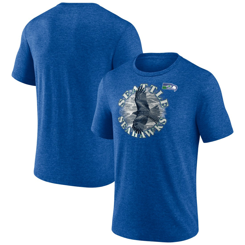 Seattle Seahawks Sporting Chance Tri-Blend T-Shirt - Royal - NFL