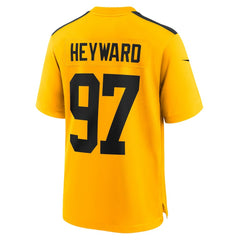 Cameron Heyward Pittsburgh Steelers Alternate 1933 Throwback Game Jersey - Gold - Nike