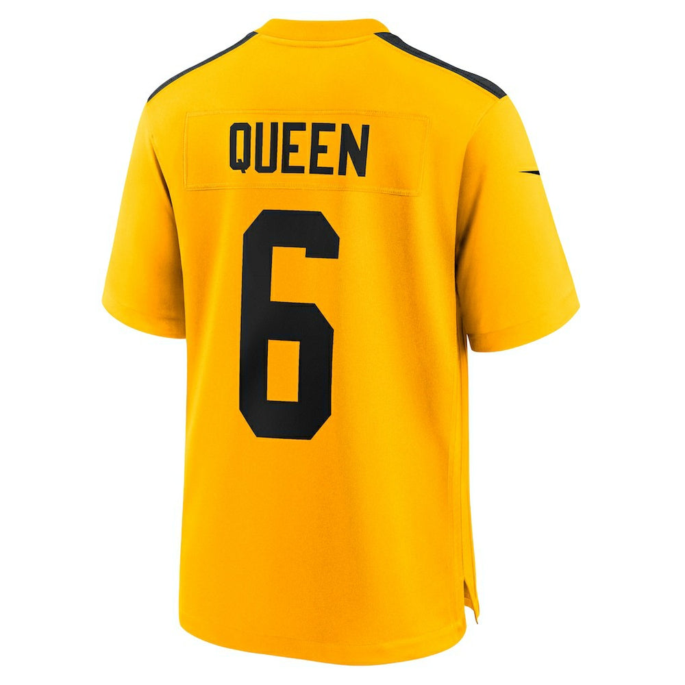 Patrick Queen Pittsburgh Steelers Alternate 1933 Throwback Game Jersey - Gold - Nike