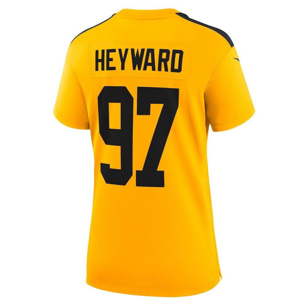 Cameron Heyward Pittsburgh Steelers Women's Alternate 1933 Throwback Game Jersey - Gold - Nike